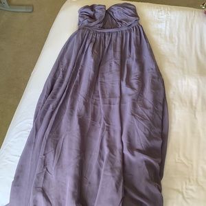 Alfred Angelo Purple bridesmaids dress